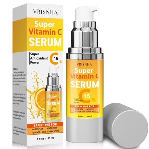Super Vitamin C Serum for Women Over 70: Advanced Anti-Aging Formula – Vitamin C, Niacinamide, Collagen, Hyaluronic Acid – Face Lift Serum for Wrinkles, Dark Spots