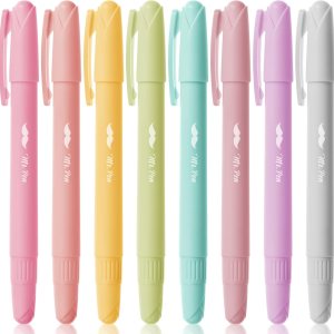 Mr. Pen- Gel Highlighter, 8 Pack, Pastel Colors, Bible Highlighters No Bleed, No Bleed Highlighters, Bible Highlighter, Bible Markers, Gel Highlighters for Bibles