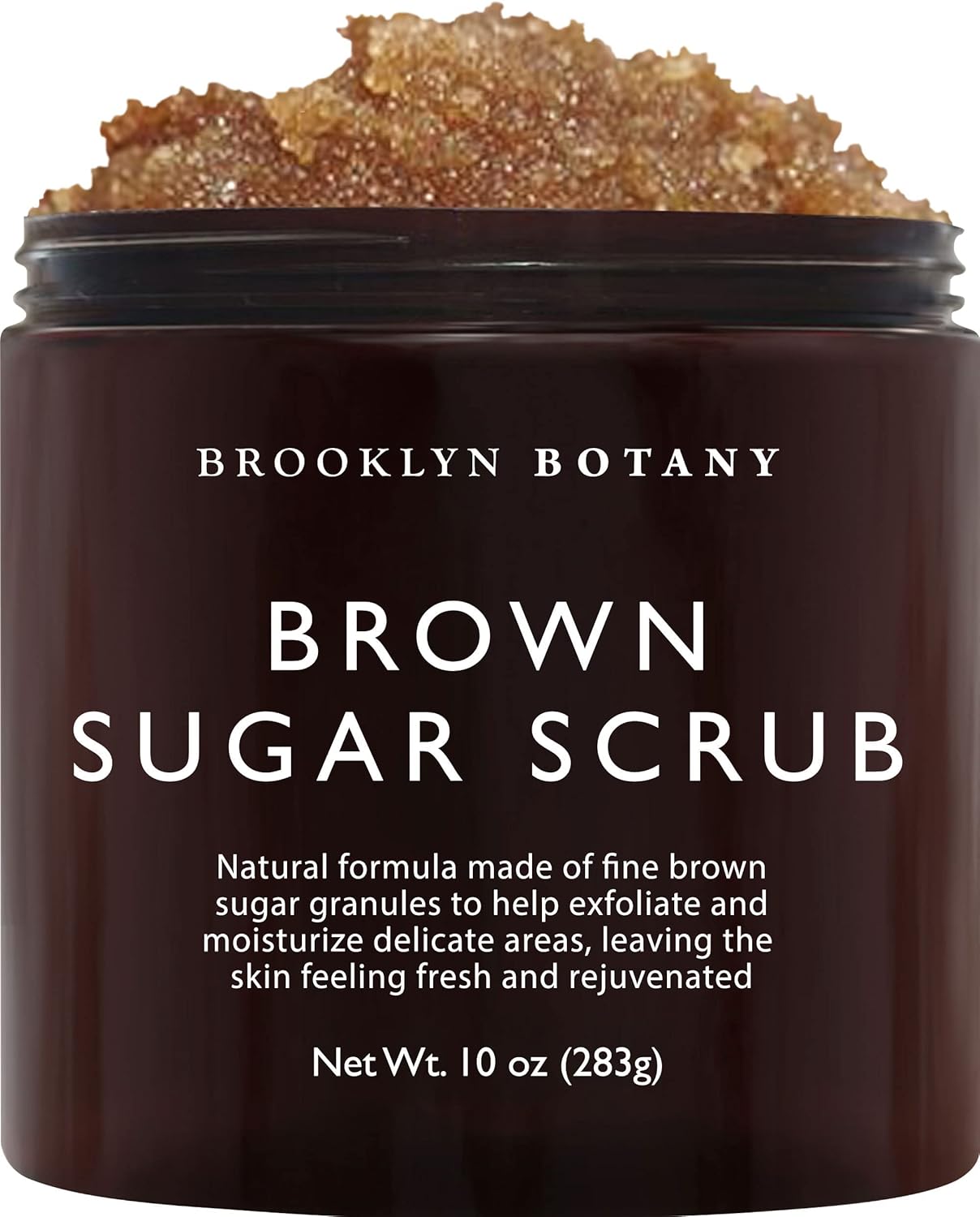 Brooklyn Botany Brown Sugar Body Scrub – Moisturizing and Exfoliating Body, Face, Hand, Foot Scrub – Fights Acne, Fine Lines & Wrinkles, Great Gifts For Women & Men – 10 oz Brooklyn Botany Brown Sugar Body Scrub – Moisturizing and Exfoliating Body, Face, Hand, Foot Scrub – Fights Acne, Fine Lines & Wrinkles, Great Gifts For Women & Men – 10 oz