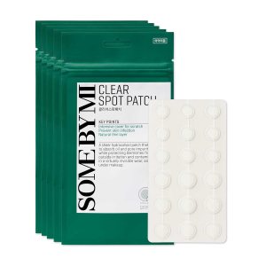 SOME BY MI 30 Days Miracle Clear Spot Patch – Pack of 5, 90 Counts, 2 Size(10mm 45Counts, 12mm 45Counts) – Invisible Hydrocolloid Skin Trouble and Pimple Patch with No Irritation – Korean Skin Care
