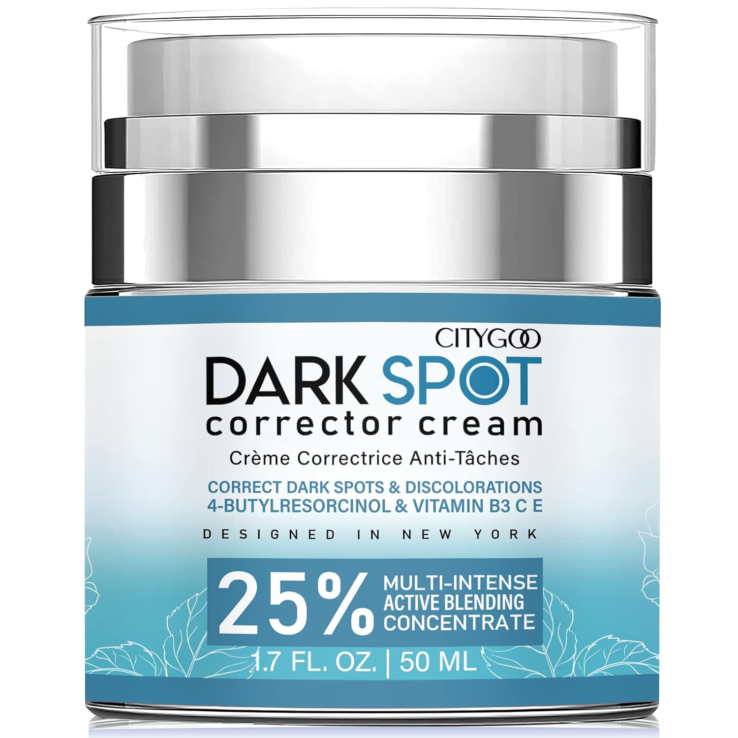 CITYGOO Dark Spot Remover for Face, Corrector, Melasma Treatment Hyperpigmentation Treatment, Freckle With Tranexamic acid, Niacinamide, Squalane and Vitamin E-1.7 FL OZ, blue, 50 g CITYGOO Dark Spot Remover for Face, Corrector, Melasma Treatment Hyperpigmentation Treatment, Freckle With Tranexamic acid, Niacinamide, Squalane and Vitamin E-1.7 FL OZ, blue, 50 g