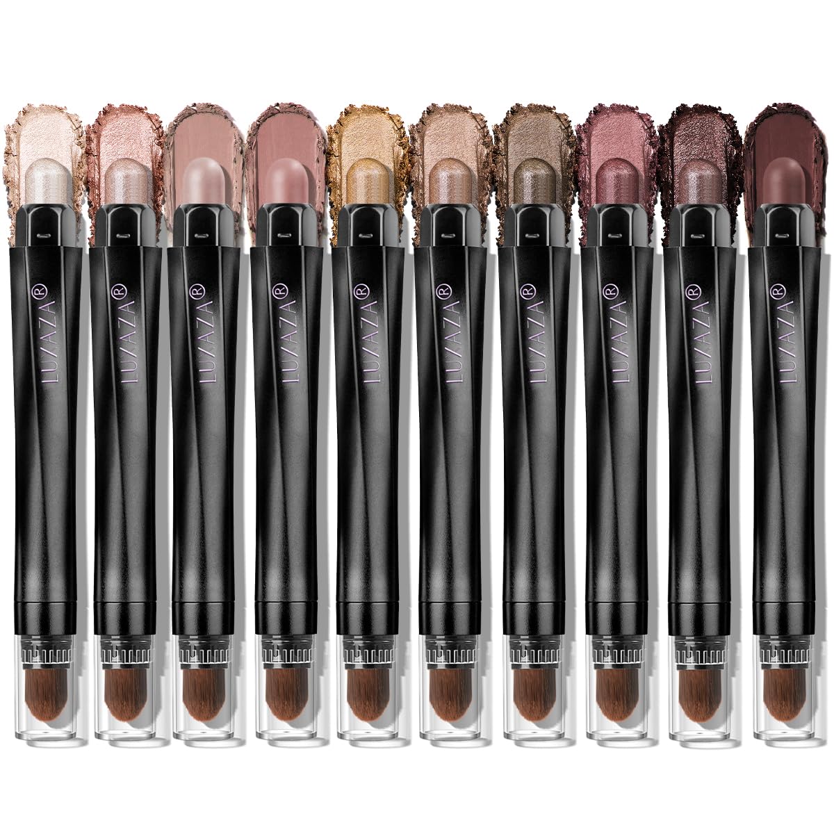 10PCS Eyeshadow Stick,Shimmer And Matte Brown Metallic Cream Eyeshadow Pencil Crayon with Smudge-proof & Waterproof,Eye Brightener Stick – Life’s Surprise 10PCS Eyeshadow Stick,Shimmer And Matte Brown Metallic Cream Eyeshadow Pencil Crayon with Smudge-proof & Waterproof,Eye Brightener Stick – Life’s Surprise