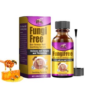 Bee Venom Nail Treatment Serum, Bee Venom Toenail Serum Liquid, Nail Growth and Repair Serum for Nail Strengthener Cuticle Serum (1PCS)