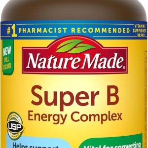 Nature Made Super B Energy Complex, Dietary Supplement for Brain Cell Function Support, 160 Softgels, 160 Day Supply (Packaging May Vary)