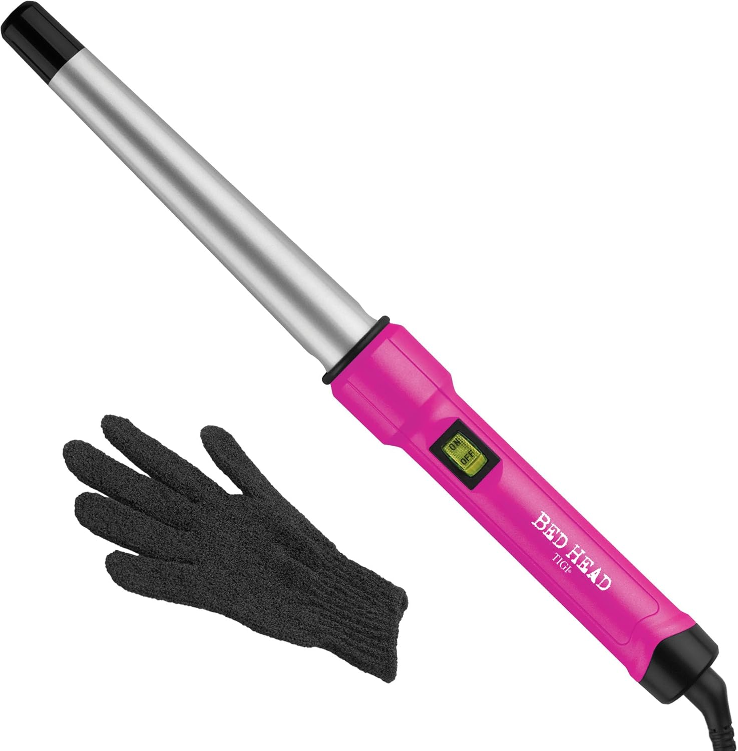 Bed Head Curlipops 1” Tourmaline Ceramic Tapered Styling Iron | Clamp-Free Tapered Curling Wand | for Curls and Waves (1 Inch) Bed Head Curlipops 1” Tourmaline Ceramic Tapered Styling Iron | Clamp-Free Tapered Curling Wand | for Curls and Waves (1 Inch)