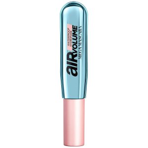 L’Oreal Paris Makeup Air Volume Mega Mascara, Lightweight & Long-lasting Volumizing Mascara for Voluminous Eyelashes, Waterproof Blackest Black, 0.3 Fl Oz