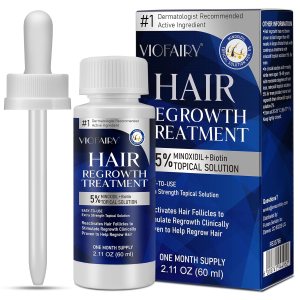 5% Minoxidil for Men, Minoxidil for Women Hair Growth, Minoxidil for Beard Growth, Hair Regrowth for Men, Minoxidil 5 Percent Hair Loss Treatments for Thinning Hair Combat Hair Loss
