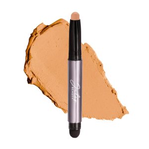 Julep 3pc Set: Eyeshadow 101 Crème-to-Powder Eyeshadow Stick Duo in Beachy & Smoky Tawny Matte + When Pencil Met Gel Long-lasting Eyeliner Pencil in Clay Matte – Blendable, Smudge-Resistant Makeup