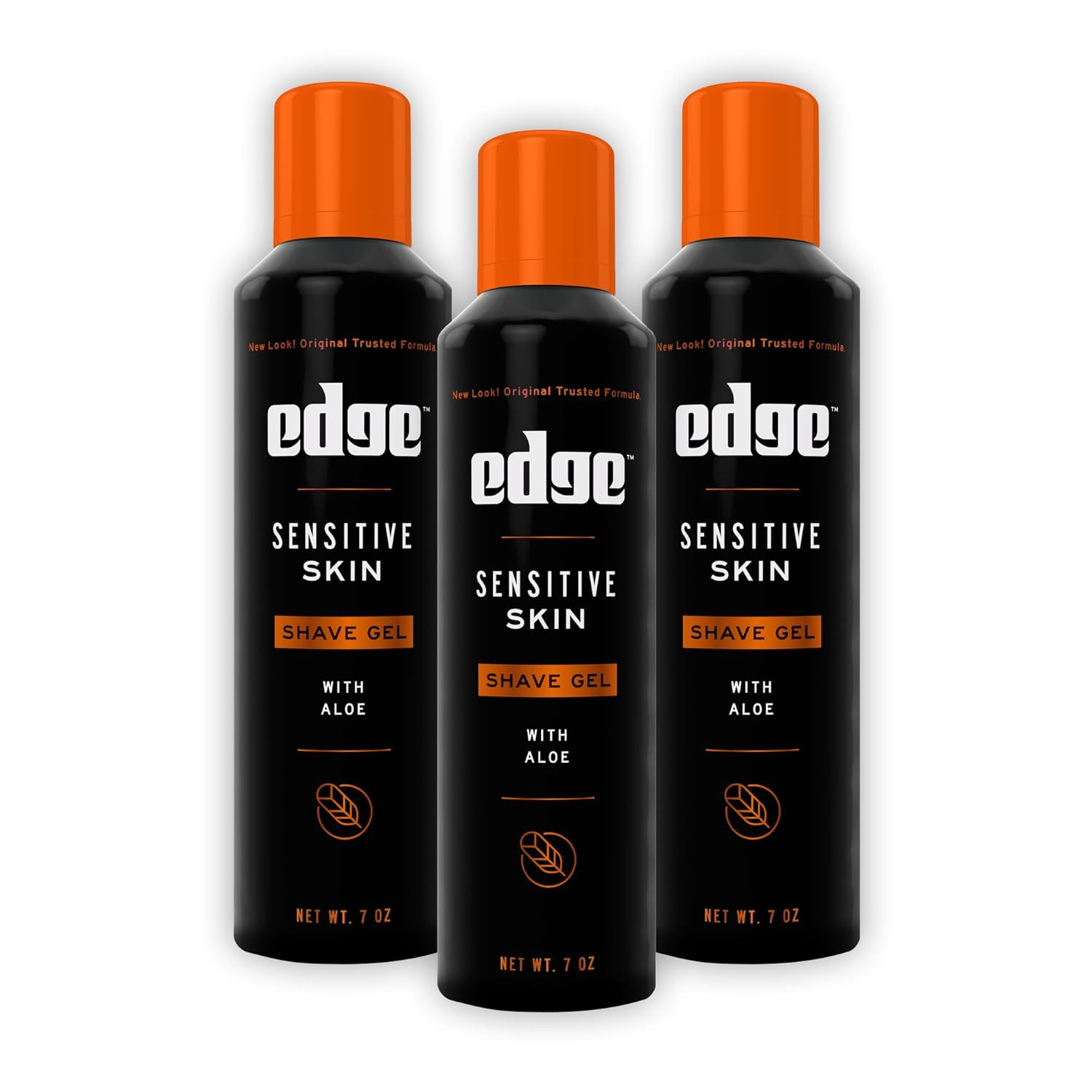 Edge Shaving Gel for Men, Sensitive Skin with Aloe, 7oz (3 Pack) – Shaving Gel For Men That Moisturizes, Protects, and Soothes To Help Reduce Skin Irritation (Packaging May Vary) Edge Shaving Gel for Men, Sensitive Skin with Aloe, 7oz (3 Pack) – Shaving Gel For Men That Moisturizes, Protects, and Soothes To Help Reduce Skin Irritation (Packaging May Vary)