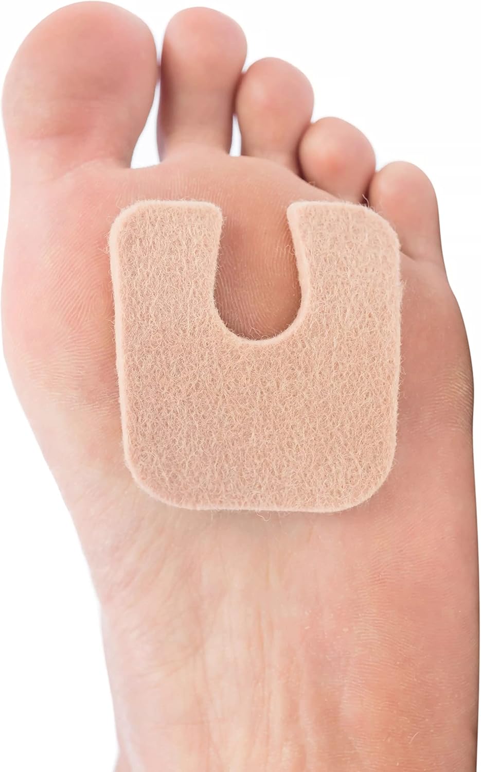 ZenToes U-Shaped Felt Callus Pads | Protect Calluses from Rubbing on Shoes | Reduce Foot and Heel Pain | Pack of 24 | 1/8” Self-Stick Pedi Cushions ZenToes U-Shaped Felt Callus Pads | Protect Calluses from Rubbing on Shoes | Reduce Foot and Heel Pain | Pack of 24 | 1/8” Self-Stick Pedi Cushions