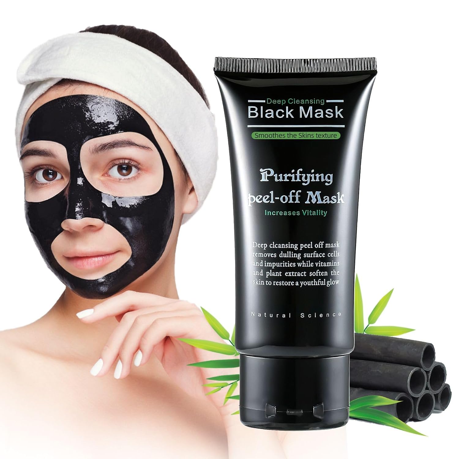 Black Head Remover – Charcoal Peel Off Blackhead Mask, Nose Blackhead Remover, Pore Remover, Deep Cleansing Blackhead Pores Acne, For All Skin Types Black Head Remover – Charcoal Peel Off Blackhead Mask, Nose Blackhead Remover, Pore Remover, Deep Cleansing Blackhead Pores Acne, For All Skin Types