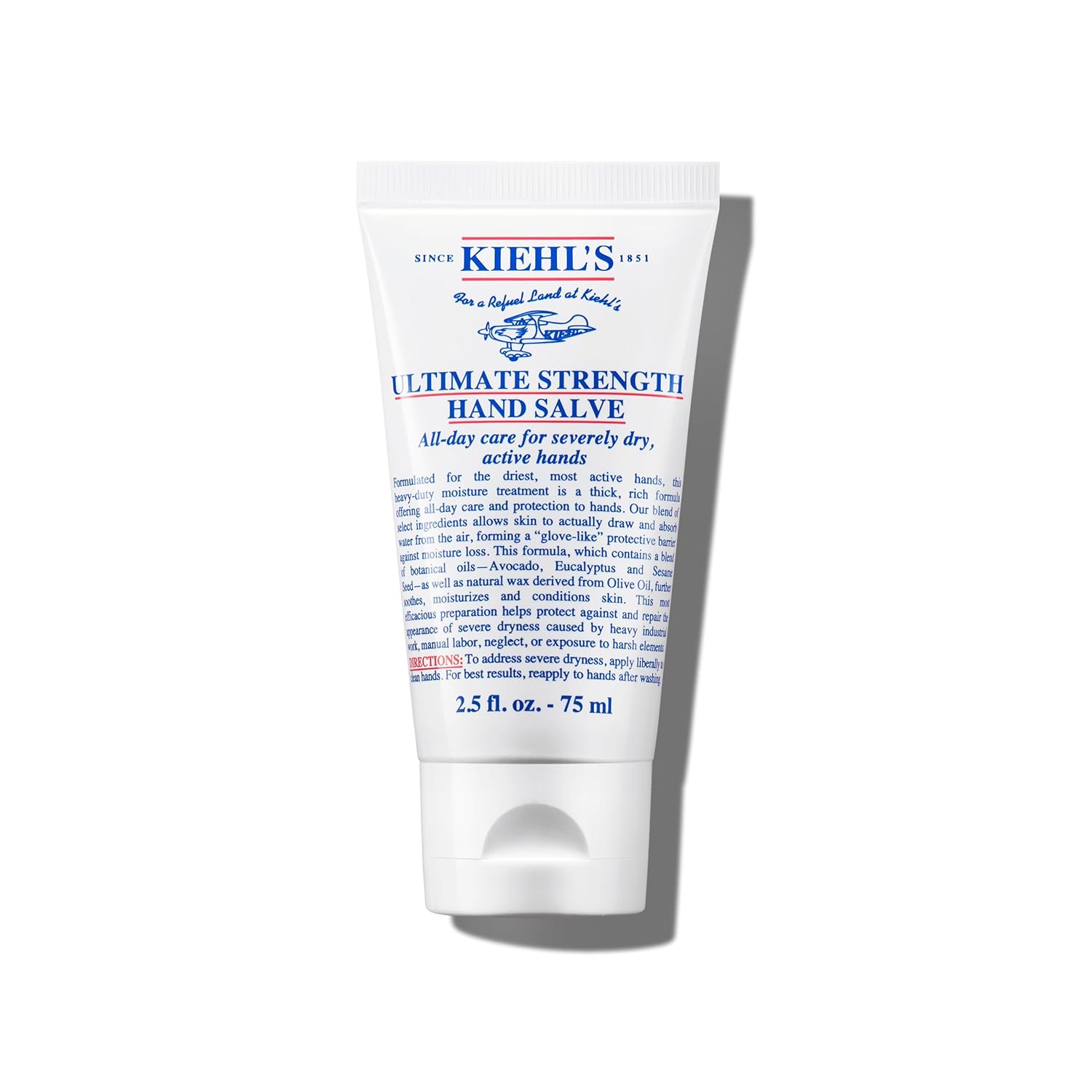 Kiehl’s Ultimate Strength Hand Salve, Deeply Hydrating Hand Lotion, Thick and Rich Formula for Intense Moisture and Conditioning, Protects and Repairs Dry Hands, Paraben and Gluten Free Kiehl’s Ultimate Strength Hand Salve, Deeply Hydrating Hand Lotion, Thick and Rich Formula for Intense Moisture and Conditioning, Protects and Repairs Dry Hands, Paraben and Gluten Free