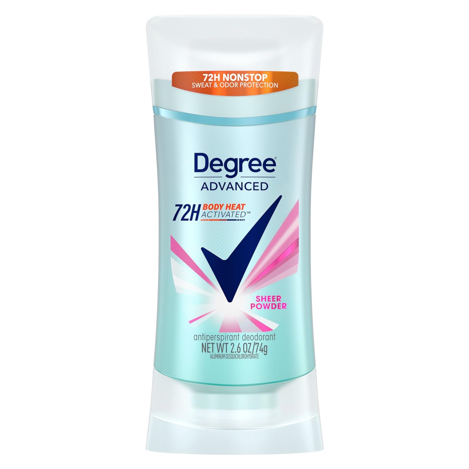 Degree Advanced Protection Antiperspirant Deodorant Sheer Powder for 72-Hour Sweat & Odor Control for Women, with Body Heat Activated Technology, 2.6 oz Degree Advanced Protection Antiperspirant Deodorant Sheer Powder for 72-Hour Sweat & Odor Control for Women, with Body Heat Activated Technology, 2.6 oz