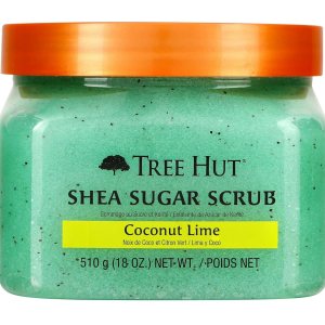 Tree Hut Shea Sugar Body Scrub Coconut Lime 18 oz
