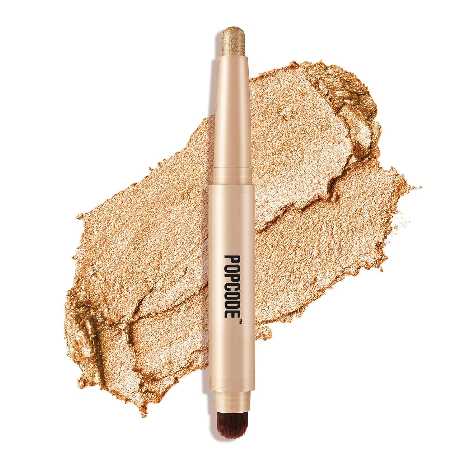 Cream to Powder Waterproof Eyeshadow Stick, Longwear, Easy-to-Apply, Smudge-Proof Shimmer Eyeshadow Pencil (001 Champagne Shimmer) Cream to Powder Waterproof Eyeshadow Stick, Longwear, Easy-to-Apply, Smudge-Proof Shimmer Eyeshadow Pencil (001 Champagne Shimmer)