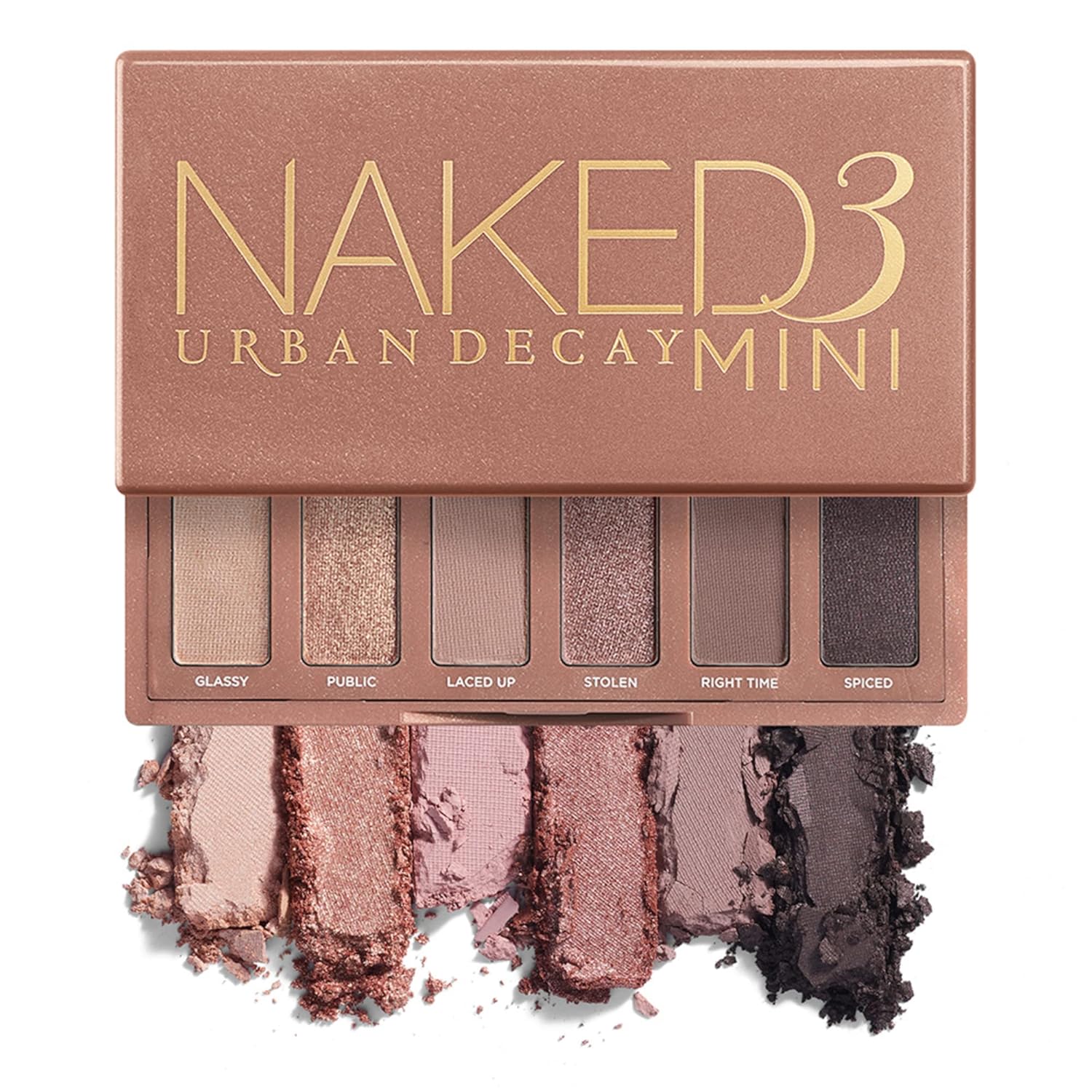 URBAN DECAY Naked Mini Eyeshadow Palette, 6 Multi-use Shades, Ultra-Blendable, Long-lasting Wear, Travel Eyeshadow Palette, Crease-free, Matte Shimmer or Metallic Colors, Vegan, Cruelty-free URBAN DECAY Naked Mini Eyeshadow Palette, 6 Multi-use Shades, Ultra-Blendable, Long-lasting Wear, Travel Eyeshadow Palette, Crease-free, Matte Shimmer or Metallic Colors, Vegan, Cruelty-free