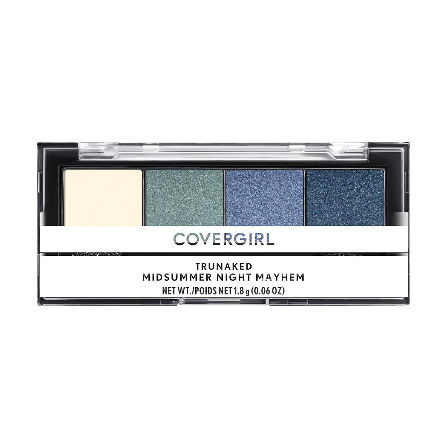 COVERGIRL COVERGIRL Trunaked Quad Eyeshadow Palette, Night Mayhem, Midsummer Night Mayhem, 0.06 Ounce COVERGIRL COVERGIRL Trunaked Quad Eyeshadow Palette, Night Mayhem, Midsummer Night Mayhem, 0.06 Ounce