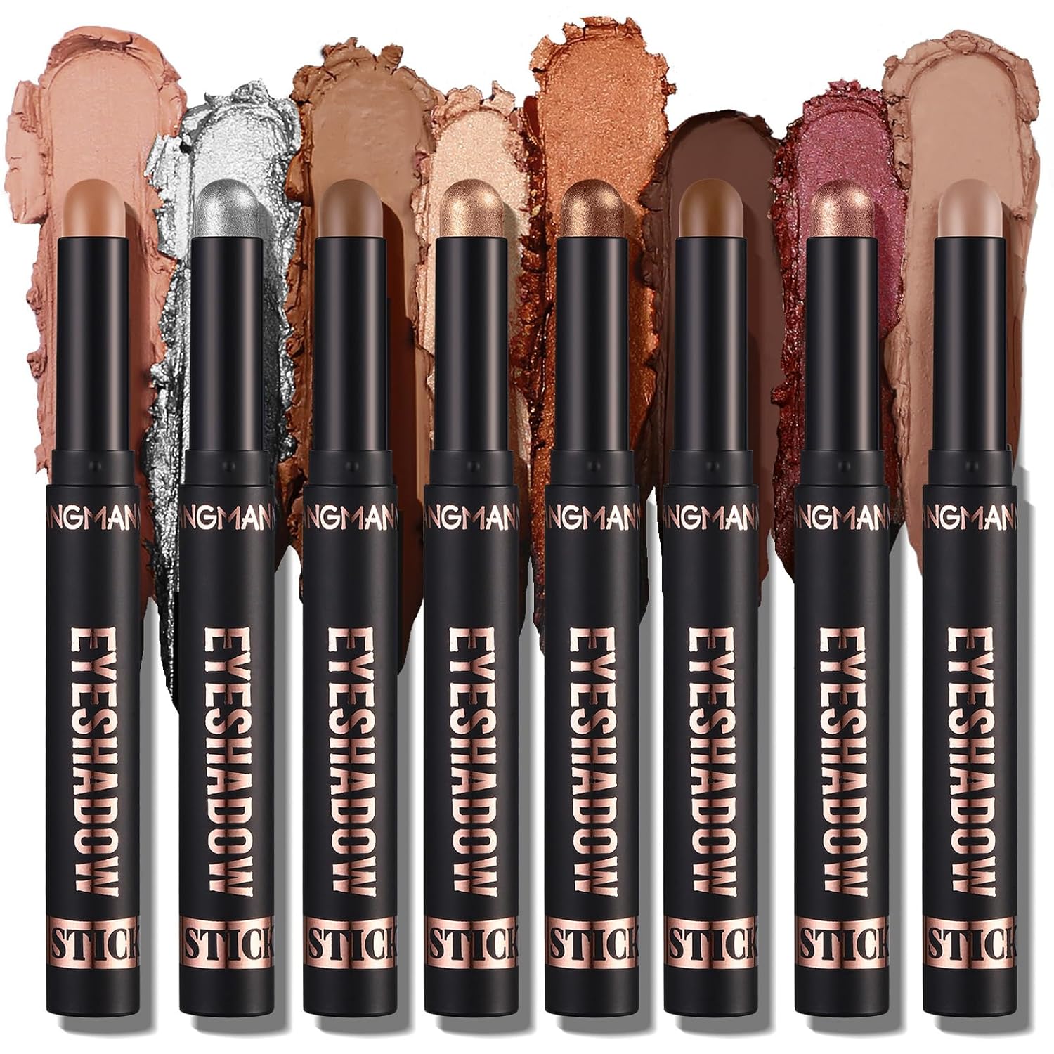 8 Colors Eyeshadow Stick Set,Matte Professional Long Lasting Bright-Colored Contouring and Highlight Cream Eyeshadow Stick,Waterproof Multi-Color Glitter Eye Shadow Pencil,Eye Makeup for Women(Set A) 8 Colors Eyeshadow Stick Set,Matte Professional Long Lasting Bright-Colored Contouring and Highlight Cream Eyeshadow Stick,Waterproof Multi-Color Glitter Eye Shadow Pencil,Eye Makeup for Women(Set A)