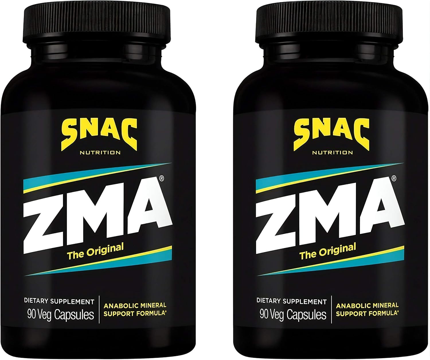 SNAC ZMA The Original Recovery & Sleep Supplement, Promotes Muscle Recovery, Immune Support & Restorative Sleep with Zinc, Magnesium & Vitamin B6, 180 Veggie Capsules (2 Pack of 90 Count) SNAC ZMA The Original Recovery & Sleep Supplement, Promotes Muscle Recovery, Immune Support & Restorative Sleep with Zinc, Magnesium & Vitamin B6, 180 Veggie Capsules (2 Pack of 90 Count)