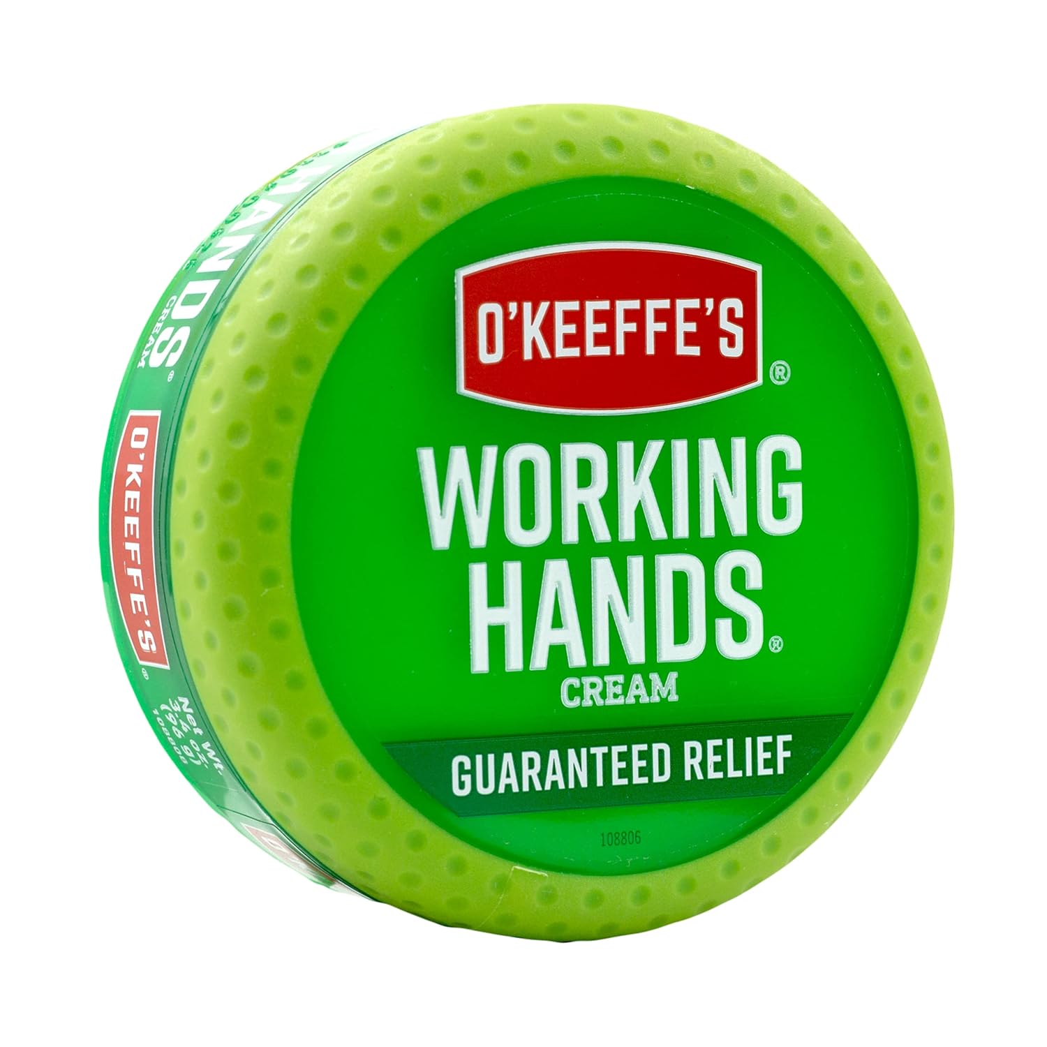 O’Keeffe’s Working Hands Hand Cream for Extremely Dry, Cracked Hands, 3.4 Ounce Jar, (Pack 1) O’Keeffe’s Working Hands Hand Cream for Extremely Dry, Cracked Hands, 3.4 Ounce Jar, (Pack 1)