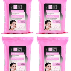 Retinol and Collagen Anti-aging Makeup Cleansing Wipes, 4-pk (100 Wipes) (Collagen)