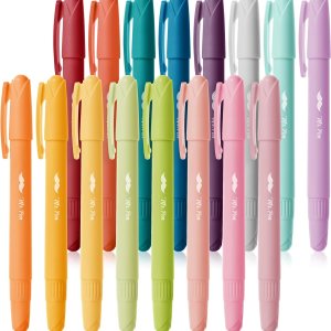 Mr. Pen- Gel Highlighter, 16 Pack, Assorted Colors, Bible Highlighters No Bleed, No Bleed Highlighters, Bible Highlighter, Bible Markers, Gel Highlighters for Bibles, Highlighter