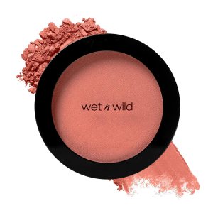 wet n wild Color Icon Blush, Effortless Glow & Seamless Blend infused with Luxuriously Smooth Jojoba Oil, Sheer Finish with a Matte Natural Glow, Cruelty-Free & Vegan – Bed of Roses