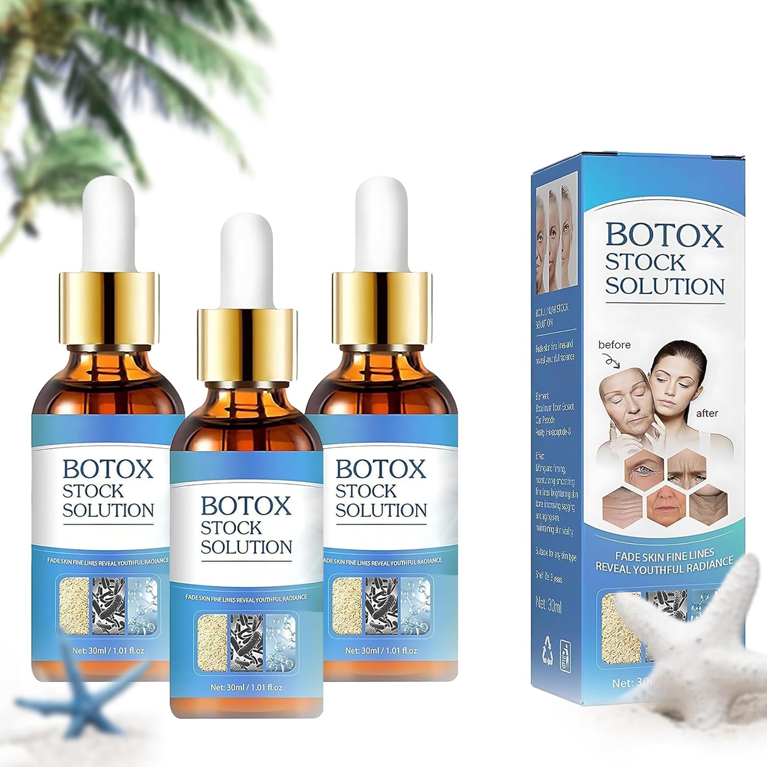 Anti-Aging Facial Serum: Diminish Wrinkles, Enhance Collagen, Achieve Plump Radiance, 1.01 Fl Oz (Pack of 3) Anti-Aging Facial Serum: Diminish Wrinkles, Enhance Collagen, Achieve Plump Radiance, 1.01 Fl Oz (Pack of 3)