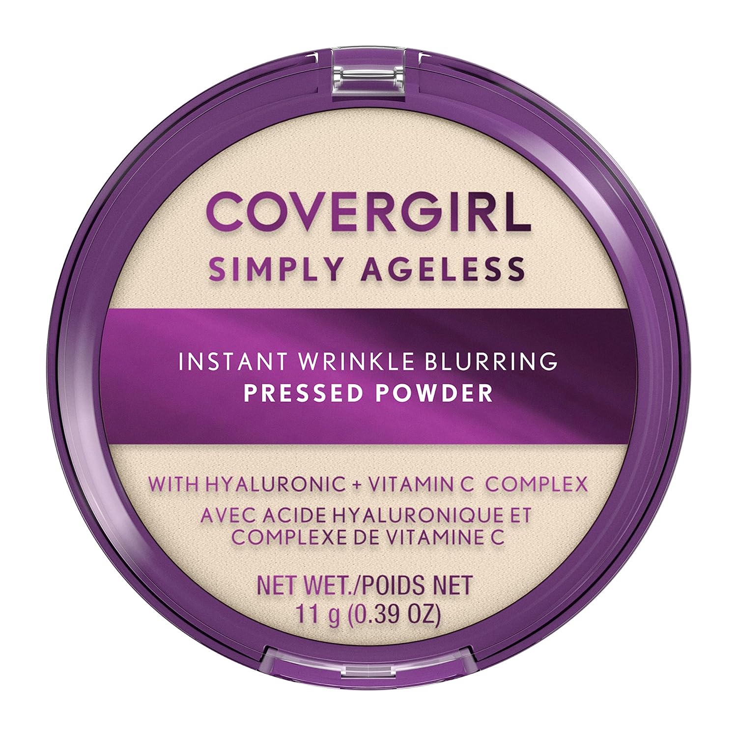 Covergirl Simply Ageless Instant Wrinkle Blurring Pressed Powder, Translucent, 0.39 Oz. Covergirl Simply Ageless Instant Wrinkle Blurring Pressed Powder, Translucent, 0.39 Oz.
