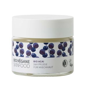 BIO:VEGANE SKINFOOD Organic Acai 24 Hour Care For Combination Skin 1.8 oz (50 ml)