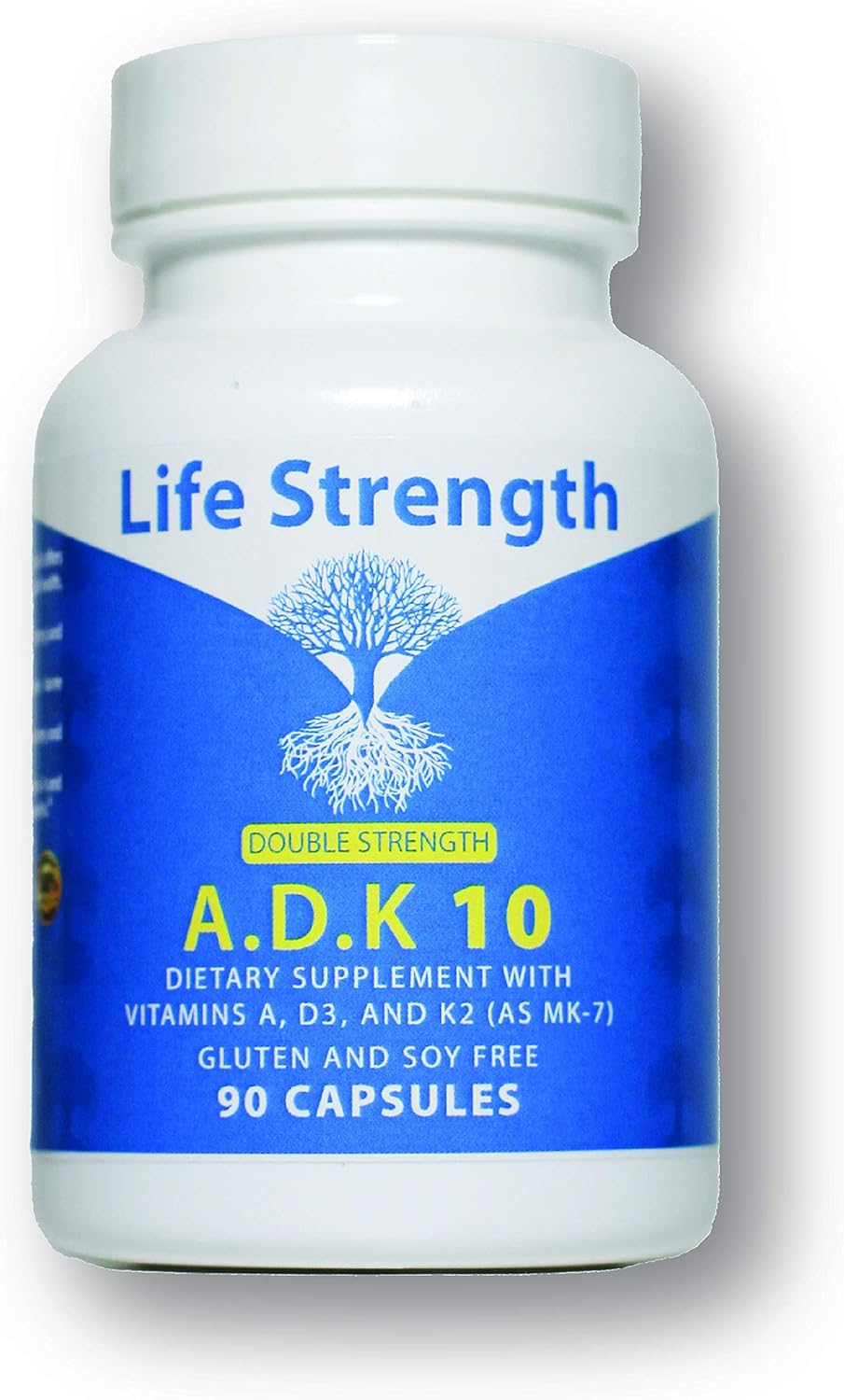 ADK 10 Supplement (90 CT) – Physician Formulated Vitamins A1, D3 & K2 (as MK7) for Bone Health – Immune System Support – Gluten Free, Soy Free, Non-GMO – Pack of 1 ADK 10 Supplement (90 CT) – Physician Formulated Vitamins A1, D3 & K2 (as MK7) for Bone Health – Immune System Support – Gluten Free, Soy Free, Non-GMO – Pack of 1
