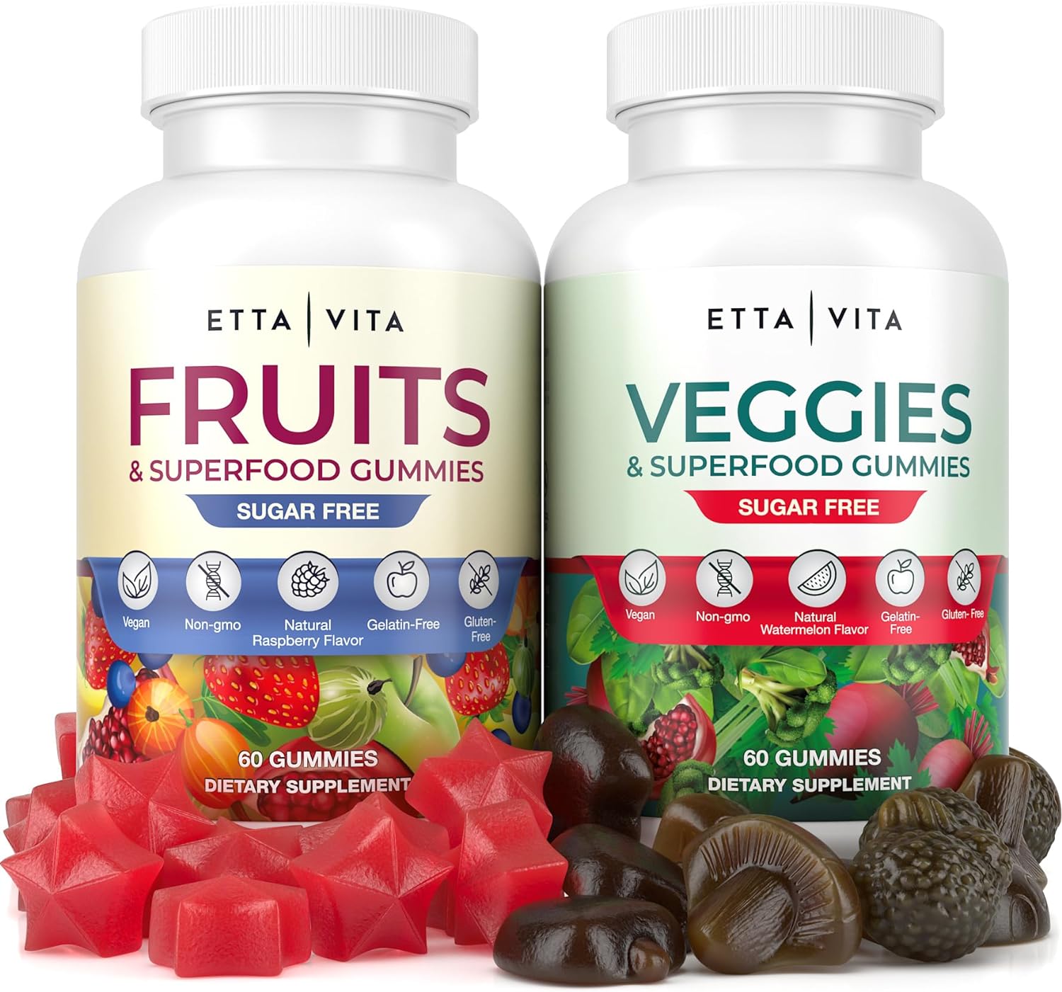 Everyday Debloat & Detox Sugar-Free Fruits and Veggies Gummies – Energy Support with Superfood Fruit and Vegetable Supplement (120 Chews) Cruelty-Free, Vegan, Gluten-Free, Fruit and Vegetable Vitamin Everyday Debloat & Detox Sugar-Free Fruits and Veggies Gummies – Energy Support with Superfood Fruit and Vegetable Supplement (120 Chews) Cruelty-Free, Vegan, Gluten-Free, Fruit and Vegetable Vitamin