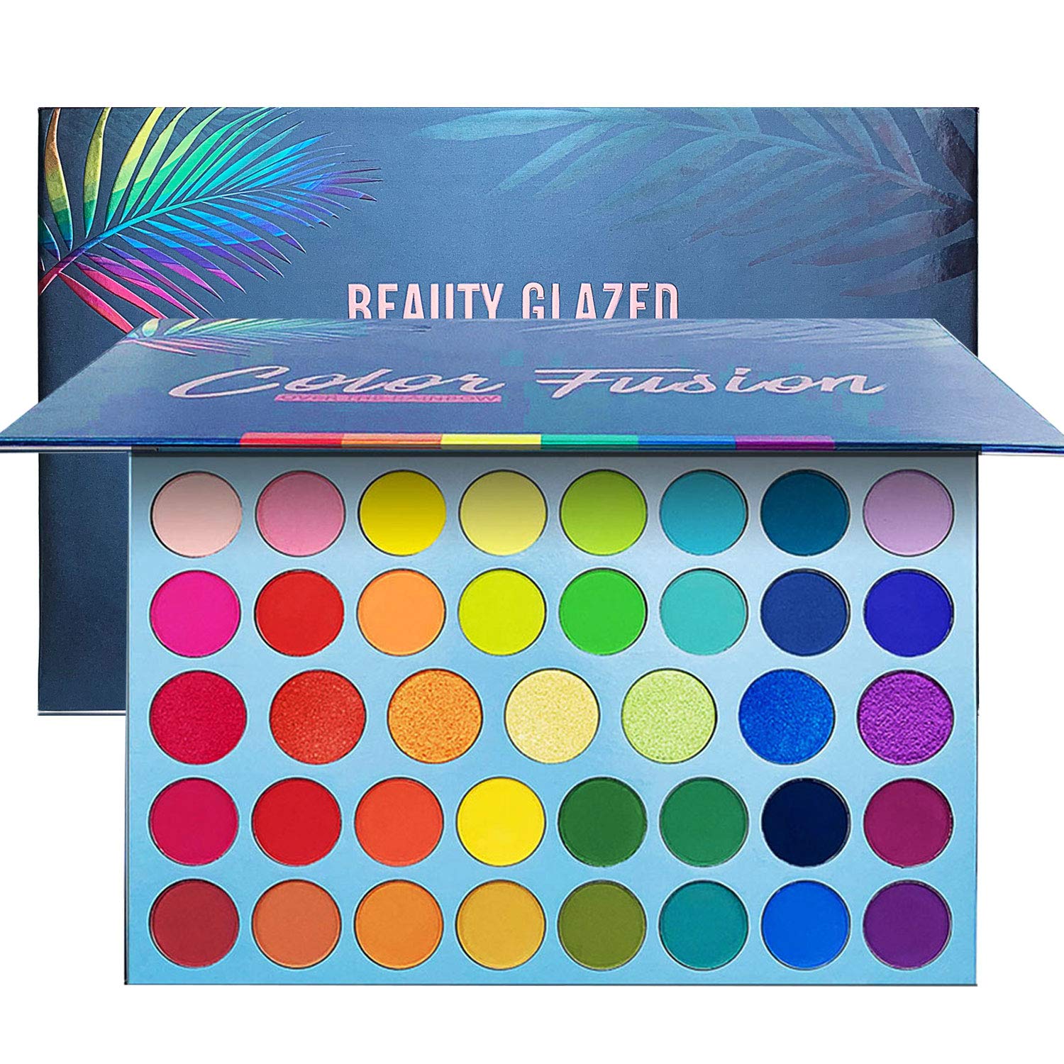 39 Color Rainbow Eyeshadow Palette – Professional Makeup Matte Metallic Shimmer Eye Shadow Palettes – Ultra Pigmented Powder Bright Vibrant Colors Shades Cosmetics Set 39 Color Rainbow Eyeshadow Palette – Professional Makeup Matte Metallic Shimmer Eye Shadow Palettes – Ultra Pigmented Powder Bright Vibrant Colors Shades Cosmetics Set