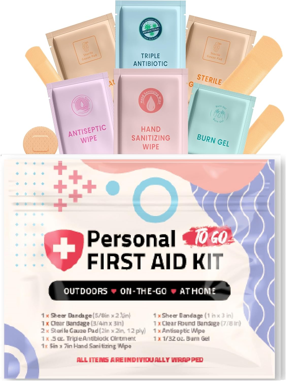 First Aid Emergency Medical Kit Mini and Travel Size – | Great for Kids, Schools, Business, Hiking, Camping | Wound Care Products (Abstract) (1) First Aid Emergency Medical Kit Mini and Travel Size – | Great for Kids, Schools, Business, Hiking, Camping | Wound Care Products (Abstract) (1)