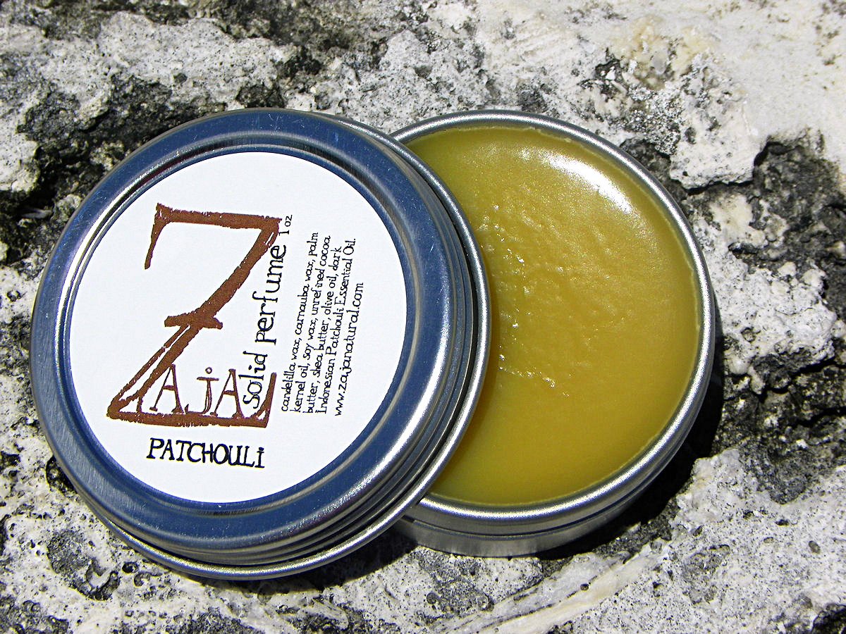 Patchouli Solid Perfume by ZAJA Natural – 1 oz 100% Natural Indonesian Patchouli Essential Oil Patchouli Solid Perfume by ZAJA Natural – 1 oz 100% Natural Indonesian Patchouli Essential Oil