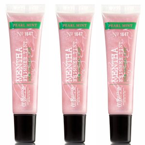 Bath & Body Works C.O. Bigelow Mentha 3 Pack Shimmer Tint Pearl Mint #1647