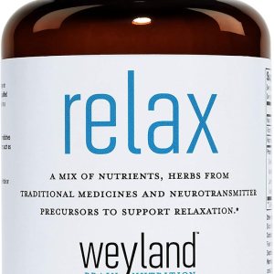 Relax – Natural Sleep Aid – GABA, L-Theanine, Valerian Root, 5-HTP, Lemon Balm – Calm Support, Stress Relief, Sleep Supplement -30 Vegetarian Capsules