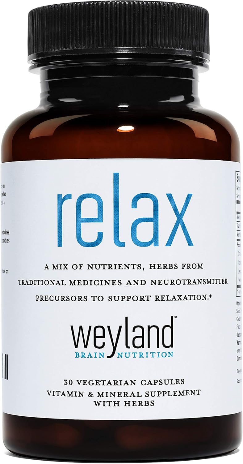 Relax – Natural Sleep Aid – GABA, L-Theanine, Valerian Root, 5-HTP, Lemon Balm – Calm Support, Stress Relief, Sleep Supplement -30 Vegetarian Capsules Relax – Natural Sleep Aid – GABA, L-Theanine, Valerian Root, 5-HTP, Lemon Balm – Calm Support, Stress Relief, Sleep Supplement -30 Vegetarian Capsules