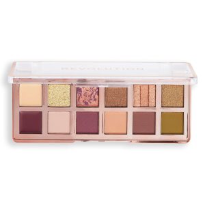 Revolution Beauty, The Eternal Icon Eyeshadow Palette, 12 Ultra-Pigmented Matte & Shimmer Finishes & Shades, Long-Lasting & Blendable, Vegan & Cruelty-Free, 3.53 oz