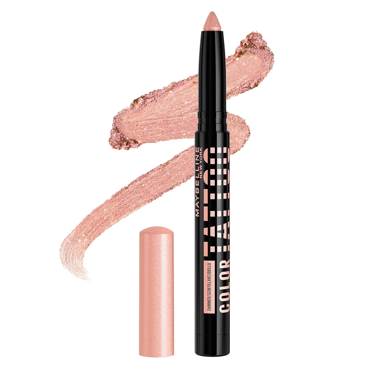 MAYBELLINE Color Tattoo Longwear Multi-Use Eye Shadow Stix, Eye Makeup, I am Inspired (Rose Gold Shimmer) MAYBELLINE Color Tattoo Longwear Multi-Use Eye Shadow Stix, Eye Makeup, I am Inspired (Rose Gold Shimmer)