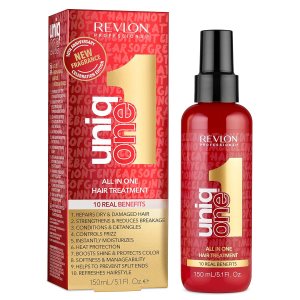 UniqOne Revlon Professional Hair Treatment, Moisturizing Leave-In Product, Repair For Dry and Damaged Hair, Promotes Healthy Hair, 5.1 Fl Oz (Pack of 1)