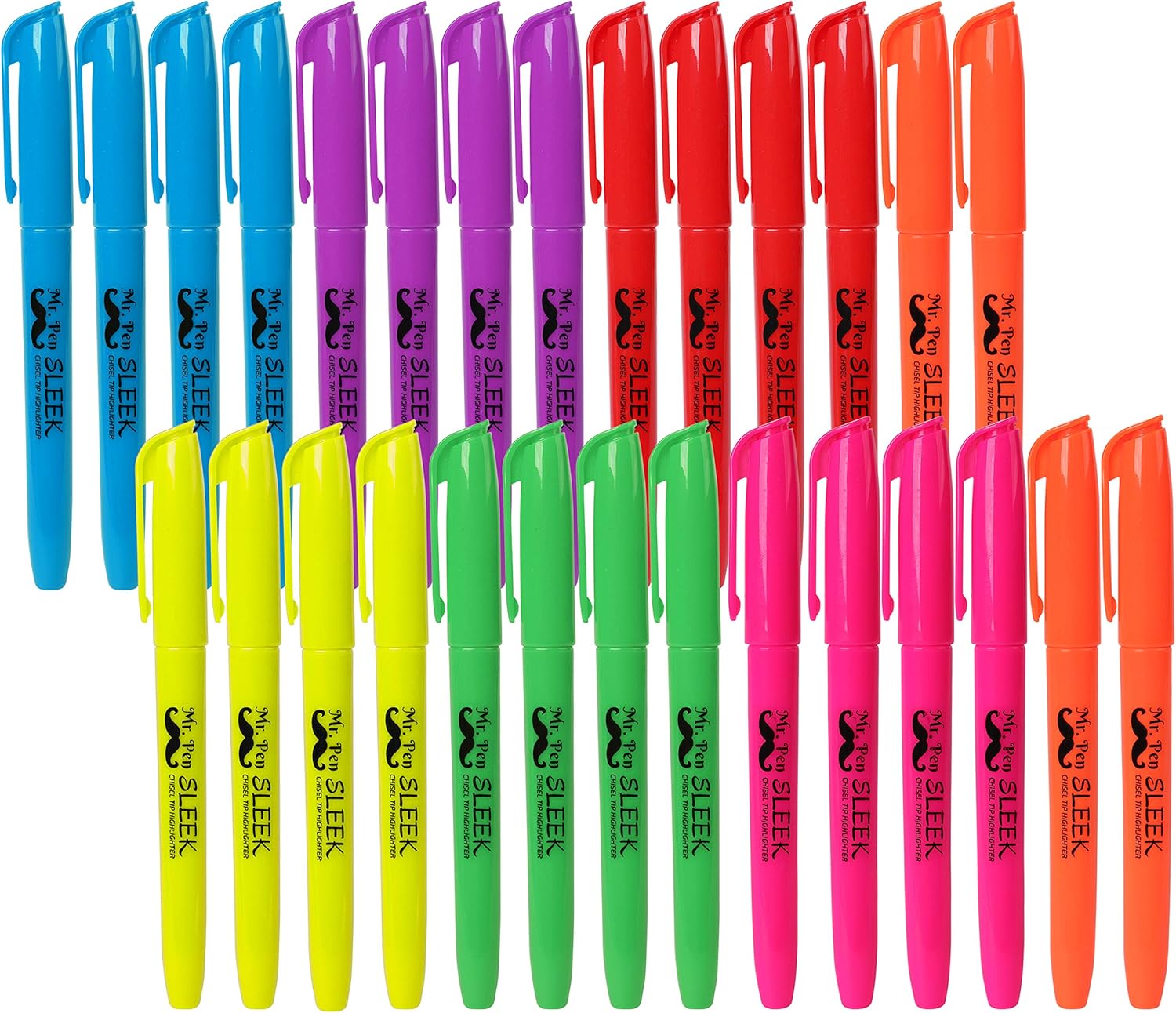 Mr. Pen Highlighters, Assorted Colors, Pack of 28 Mr. Pen Highlighters, Assorted Colors, Pack of 28