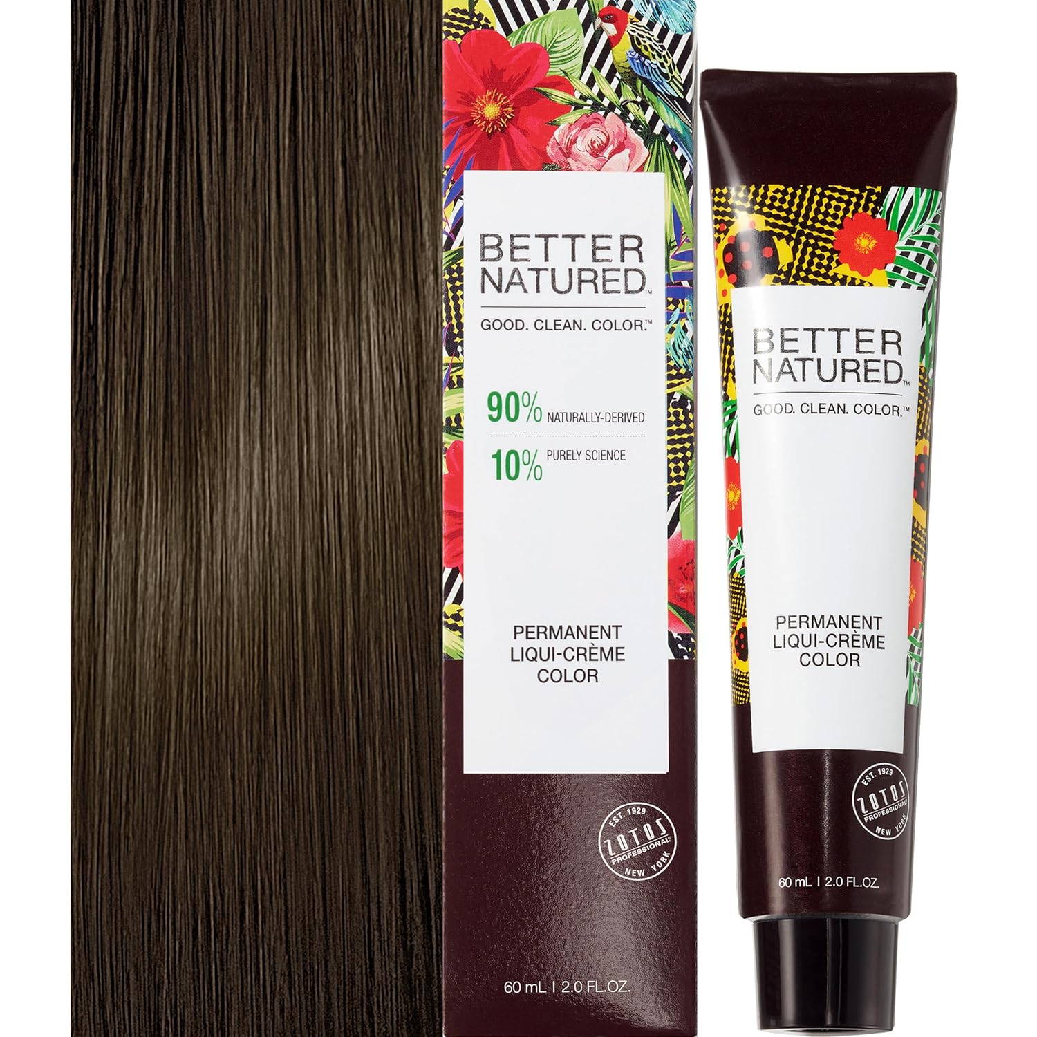 Permanent 4N Medium Natural Brown Hair Color Dye – Naturally-derived, Vegan & 100% Gray Coverage that Lasts up to 8 Weeks Permanent 4N Medium Natural Brown Hair Color Dye – Naturally-derived, Vegan & 100% Gray Coverage that Lasts up to 8 Weeks