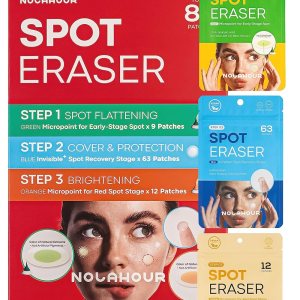 Spot Eraser Set of 84 Patches | Pimple Patches for Face for All Stages of Pimples | Face Patches that Feature Hydrocolloid Patches for Faster Results | Dark Spot Patch Pimple Set