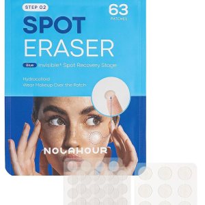 Hydrocolloid Patch STEP2 | Invisible and Ultra-Thin Hydrocolloid Bandages | Vegan Hydrocolloid Patch for Pimple-Prone Skin | Korean Skin Care Face Pimple Patches (Pack of 1, 63 Patches)