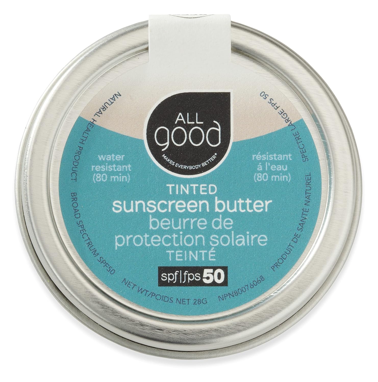 All Good Tinted Mineral Sunscreen Butter for Face, Nose, Ears – UVA/UVB Broad Spectrum, SPF 50, Zinc Oxide, Coral Reef Friendly, Water Resistant, Coconut Oil, Jojoba Oil, Beeswax, Vitamin E (1 oz) All Good Tinted Mineral Sunscreen Butter for Face, Nose, Ears – UVA/UVB Broad Spectrum, SPF 50, Zinc Oxide, Coral Reef Friendly, Water Resistant, Coconut Oil, Jojoba Oil, Beeswax, Vitamin E (1 oz)