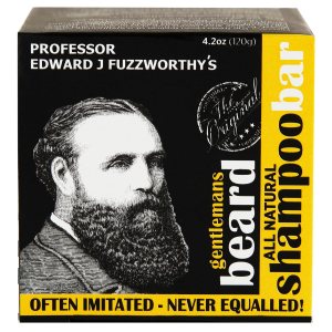 Professor Fuzzworthy’s Beard SHAMPOO with All Natural Oils From Tasmania Australia – 120gm