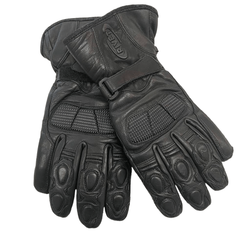 Rivet Keprotec MotorBike Gloves. Mens Large.