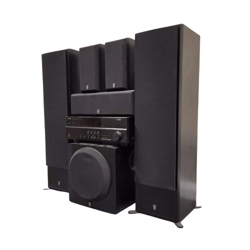 Yamaha RX-V373 AV Receiver + 5.1 Speaker System – Pickup Only (GE 1348173)