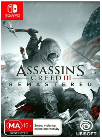 Assassins Creed 3 Remastered Nintendo Switch – Game Cartridge Only